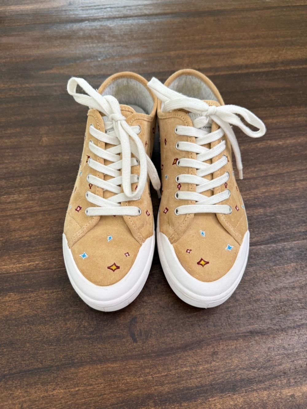 Rag & Bone Standard Issue Sneakers In The "Dune Embroidered" Colorway